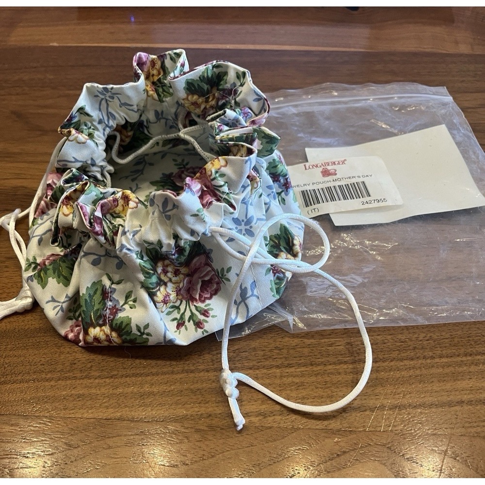 Longaberger Rings & Things Jewelry‎ Pouch Liner Mother's Day 2427955 NEW
